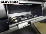 Glove Box Organizer Vehicle Insert Fits Nissan Frontier 2005-2019, Xterra 2005-2015 Black