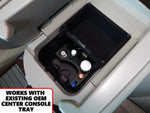 Center Console Organizer Vehicle Insert Fits Acura MDX 2007 2008 2009 2010 2011 2012 2013 Black