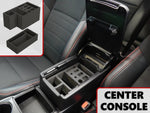 Center Console Organizer 2pc Stacking set Inserts Fits Toyota Camry 2012-2017 (excl. Hybrid) Black
