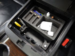 Full 3 Piece Vehicle Organizer System Center Console & Glove Box Inserts Fits Nissan Pathfinder 2013-2015 Black