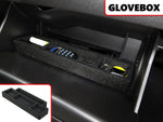 4 Pc Vehicle Organizer Center Console Glove Box Inserts Fits Chevy GMC Tahoe Yukon 2015-2019 Full Floor Console Only