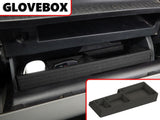 Glove Box Organizer Insert Fits Ford Expedition 2018-2019 Black Anti-Rattle Made in USA
