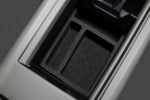 Center Console Organizer 2 Piece Stacking Set Vehicle Inserts Fits Lexus RX330 RX350 RX400h 2004-2009 Black