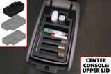 Center Console Organizer 3 Piece Set Vehicle Inserts Fits Lexus ES330 2004-2006, ES300 2002-2003 Black