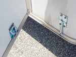6 Metal T-Style Door Holder Entry Door Catches 4 Inch Long Compatible with RV Trailer Camper Exterior Door Hold Hook & Keeper Hardware Zinc Plated Steel