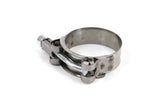 2 Premium 304 Stainless Steel T-Bolt Hose Clamps 1.75 Inches 45-50mm