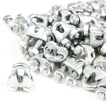 100 Galvanized Zinc Plated Wire Rope Clip Clamp Chain 3/16 Inch M& 7mm