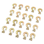 (20) Forged 1/4 Inches Clevis Slip Hooks with Latches - Grade 70