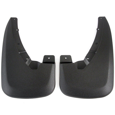 Mud Guards Fits Dodge Ram 1500 2009-2018 & More Molded Front Only 2 Piece Set (for Trucks Without Fender Flares)