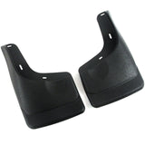 2004-2014 Fits Ford F-150 Mud Flaps Guards Splash Front Molded 2pc Set (with Fender Flares)