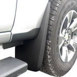 Front Molded Mud Flaps Fits Chevy Colorado GMC Canyon (Without Flares)