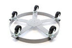Extra 55 Gallon Drum Dolly Swivel Casters Steel Frame Non Tip 1250 lbs 5 Wheel - Bulk Set of 92