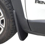 Molded Mud Flaps Fits 2015-2019 Jeep Renegade Splash Guards Front 2pc Set (Will not fit Trailhawk)
