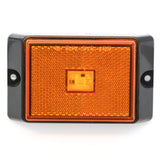 1 Amber LED Side Marker Light 4 Inches Truck Trailer Pickup Boat Bright