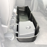 Under Seat Storage Box Fits Ford F150 2009-2014 F-150 SuperCrew Crew Cab (only With OEM subwoofers)