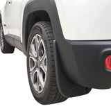 Molded 2015-2018 Fits Jeep Renegade Mud Flaps Guards Splash Front & Rear Full 4pc Set