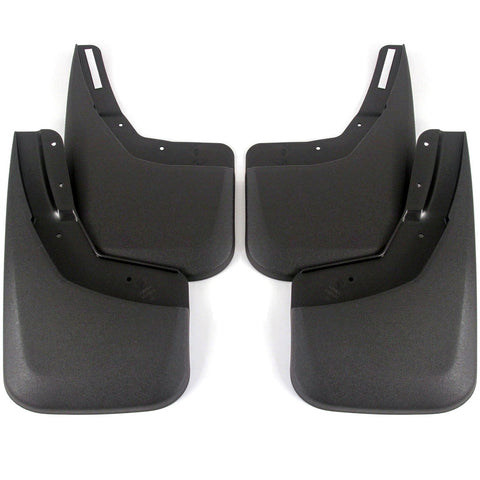 Molded Fits Chevy Silverado 1500 (2014-2018 & 2019 1500LD) & More Splash Mud Flaps Guards Front & Rear 4 Piece Set
