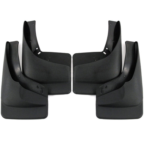 Molded Mud Flaps Fits Chevy GMC Silverado Sierra 1999-2007 (fits Vehicles with OEM Flares Only) Front & Rear 4 Pc