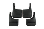 Molded 2004-2014 Fits Ford F-150 Mud Flaps Guards Splash Front Rear 4pc Set (Without Fender Flares)