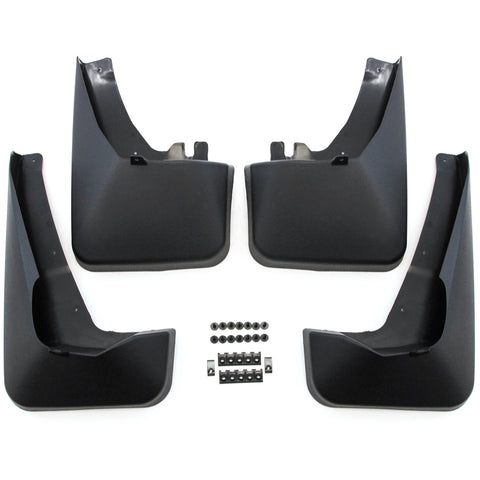 2006-2010 Fits Jeep Commander Mud Flaps Splash Guard Without Running Boards Front Rear 4 Piece Set Custom Molded